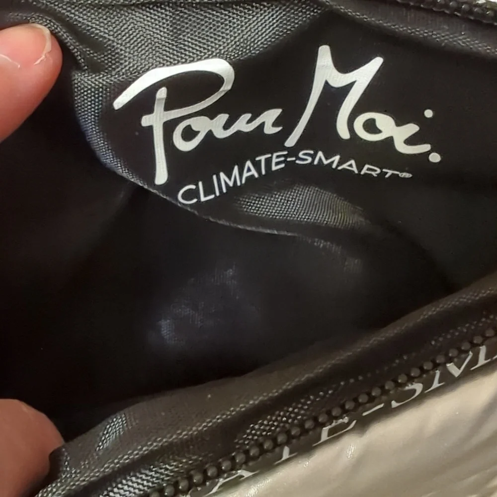 Pour Moi Metallic Puffer Bag NWOT